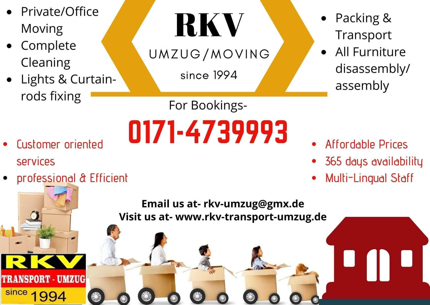 R.K.V. Transport und Umzug Service – Photo 1